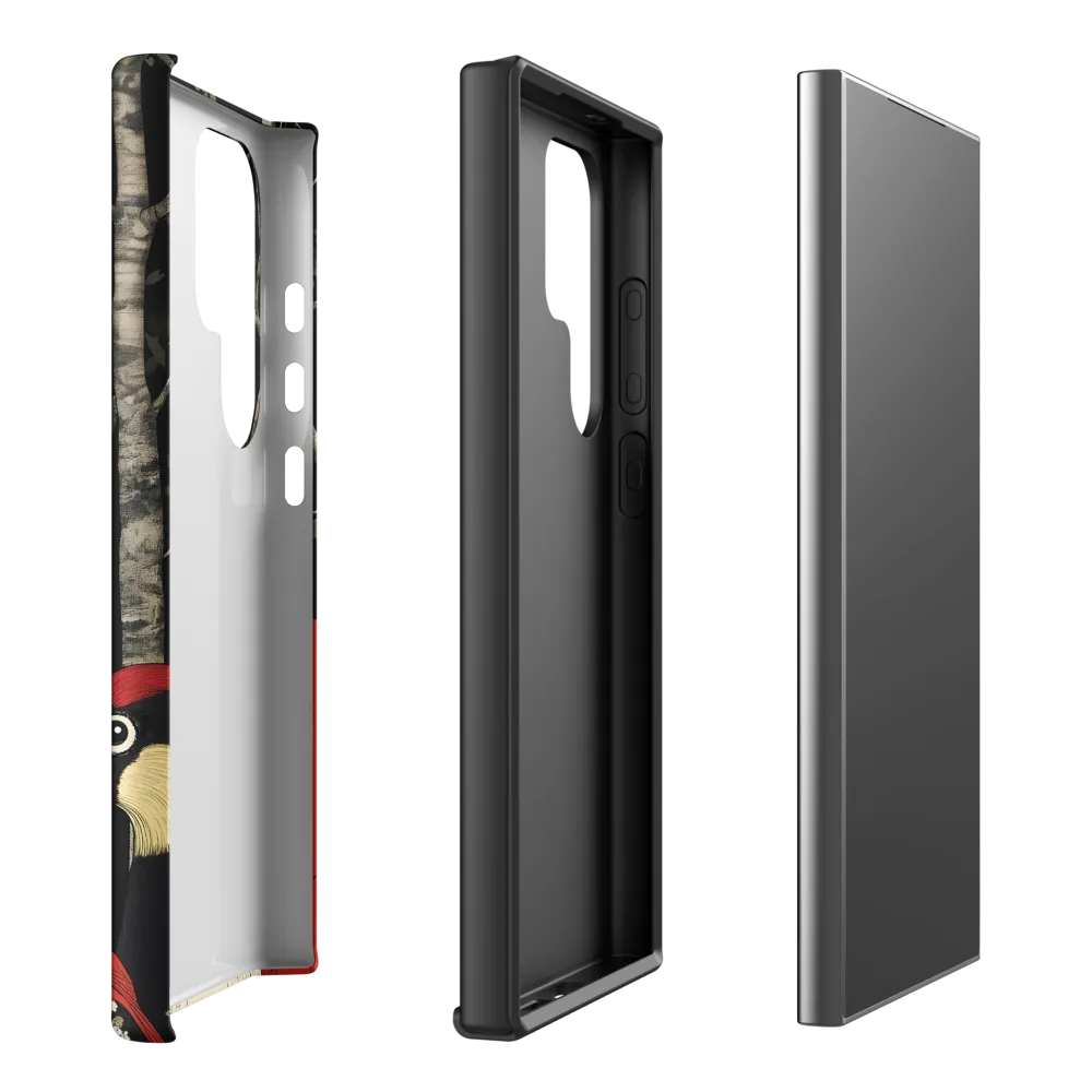 Whimsical Gathering: A Dance of Birds | Phone Case |  S24 Ultra | Tough Case | Matte