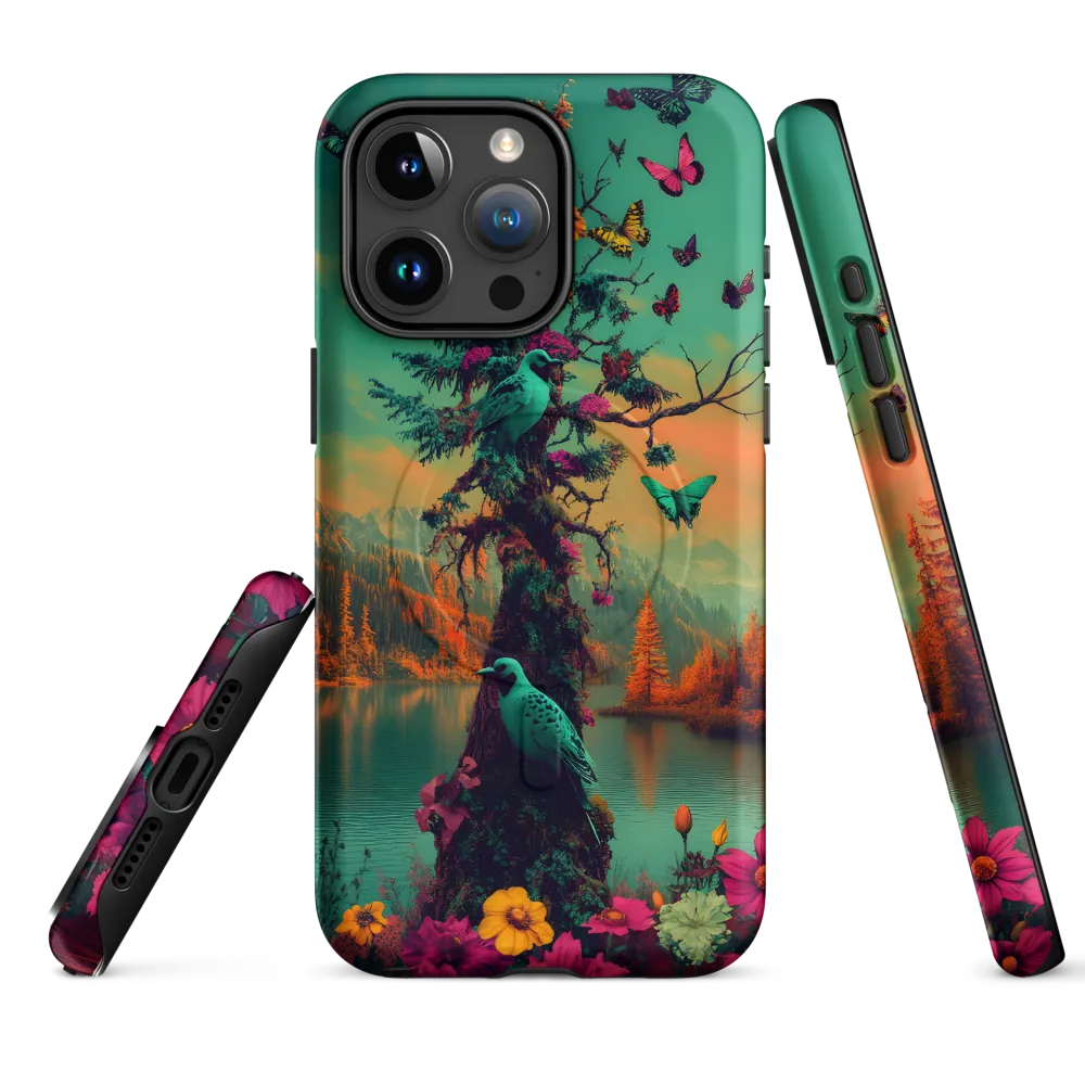 Whispers of a Vibrant Dream | Phone Case |  15 Pro Max | MagSafe® Tough Case | Matte