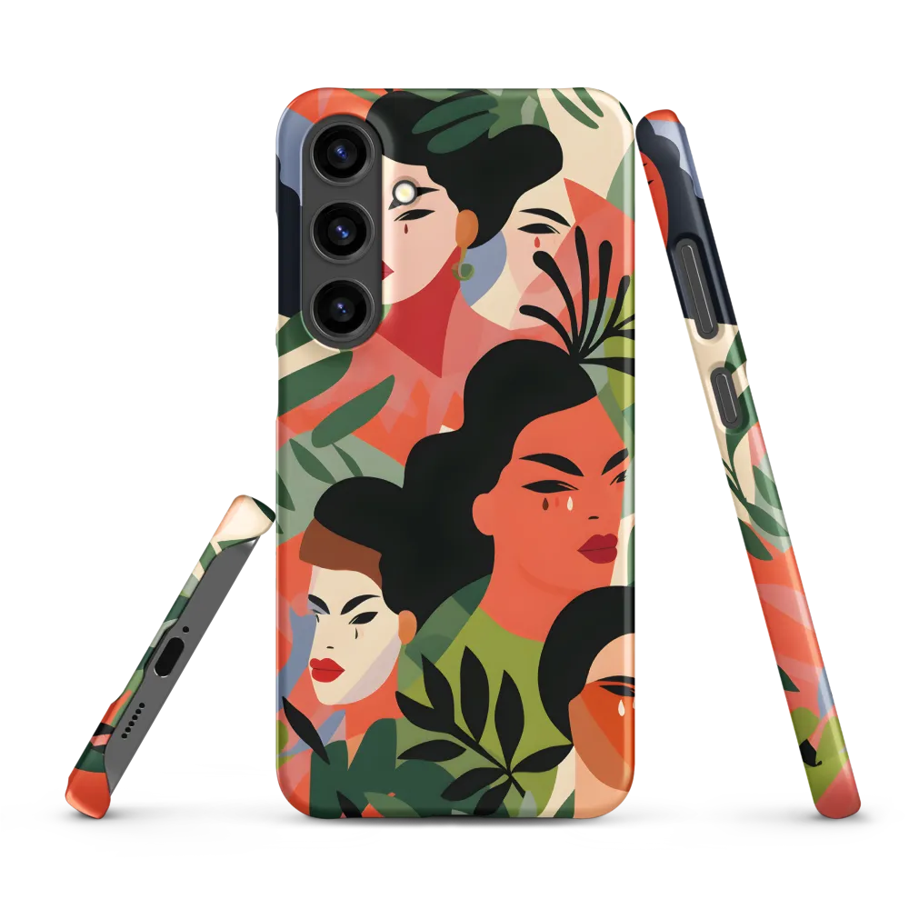 Harmony of Nature and Femininity | Phone Case |  S24 Plus | Snap Case | Matte