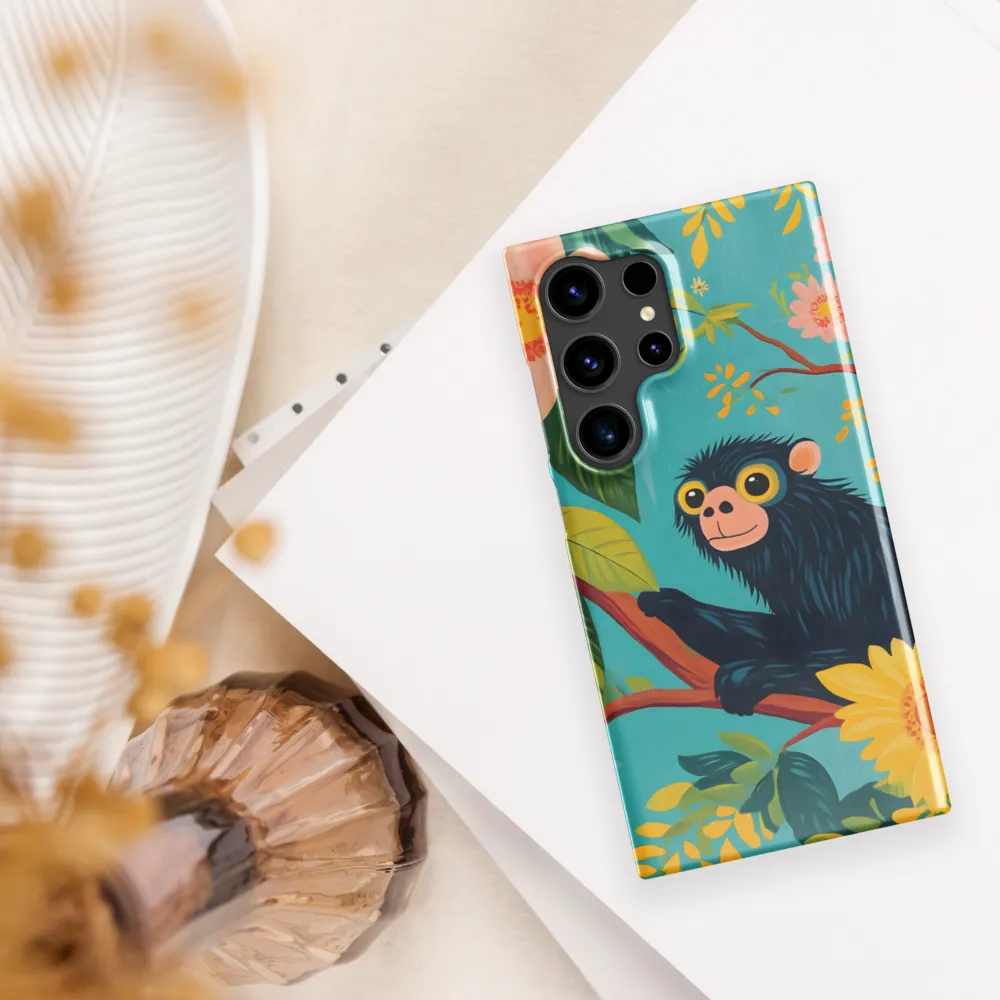 Joyful Encounter in a Floral Paradise