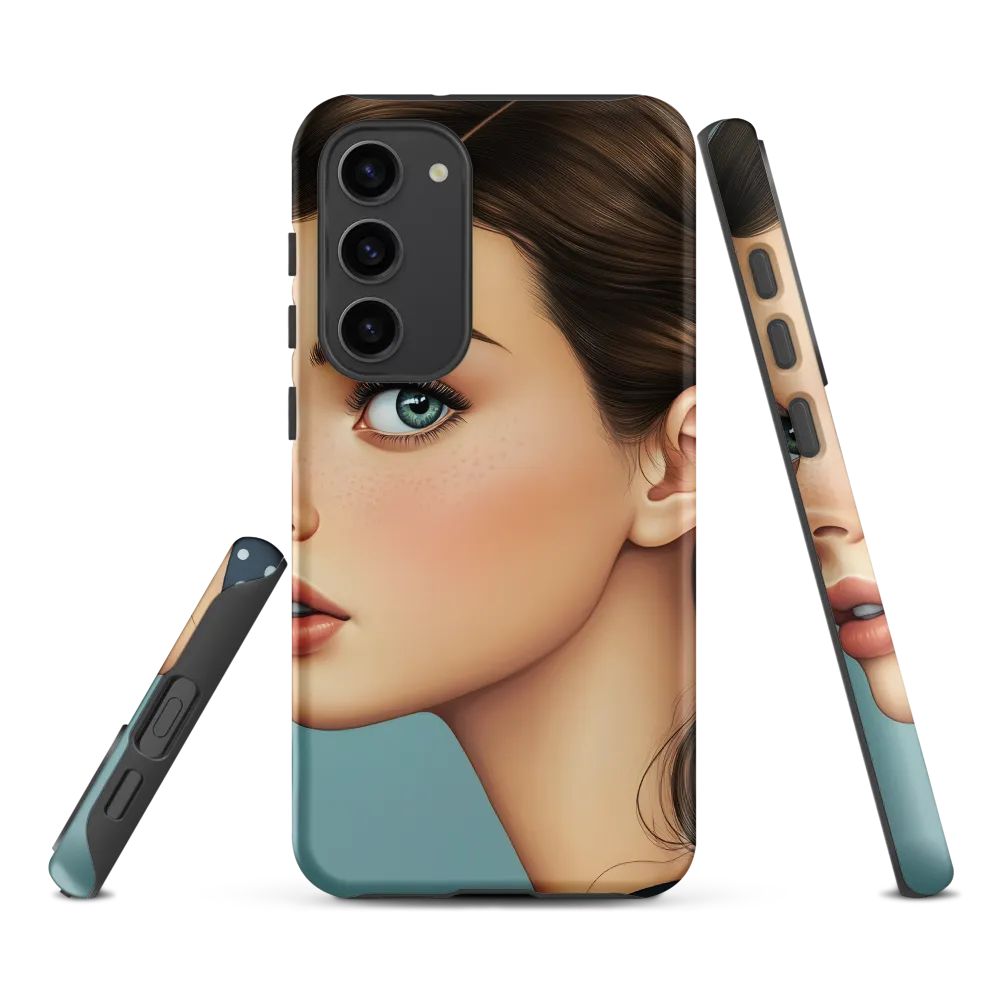 Captivating Gaze: A Modern Portrait