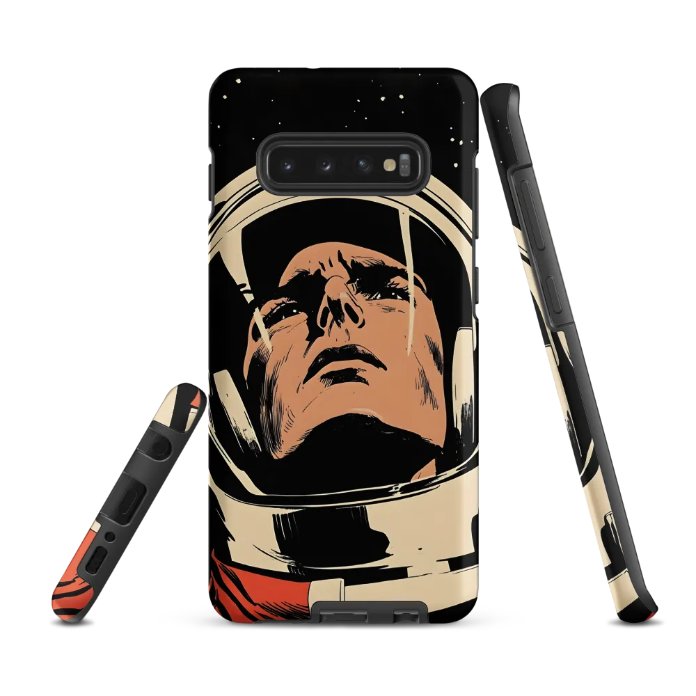 Gaze of the Astronaut | Phone Case |  S10 Plus | Tough Case | Matte