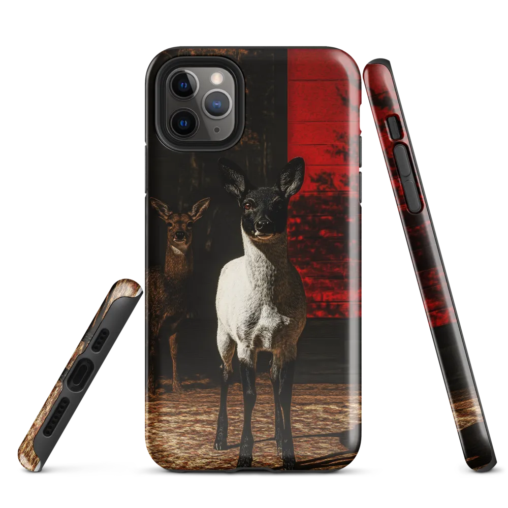 Reflections of Nature: A Deer Encounter | Phone Case |  11 Pro Max | Tough Case | Glossy