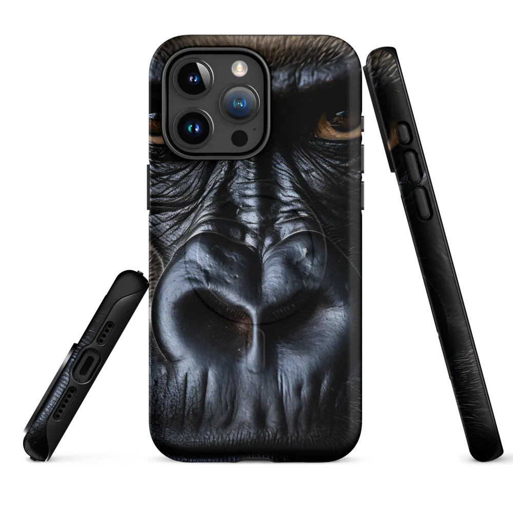 Gaze of the Wild: A Gorilla's Portrait