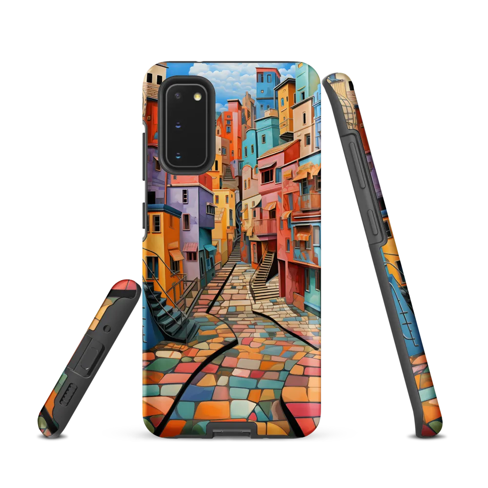 Vibrant Cityscape: A Kaleidoscope of Colors