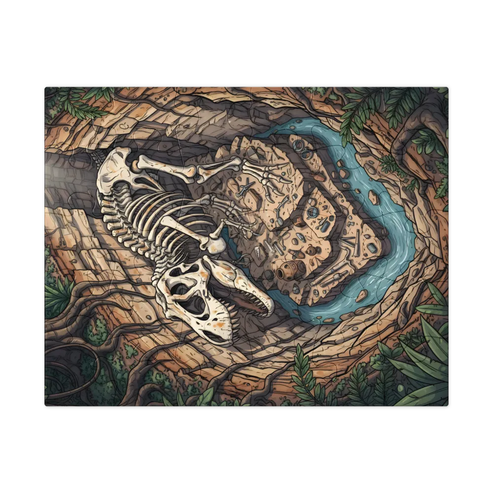 Tyrant's Rest 
 Jigsaw Puzzle in Tin Box