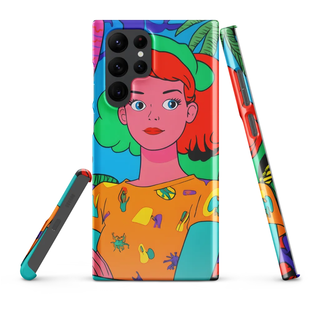 Tropical Vibes: A Playful Portrait