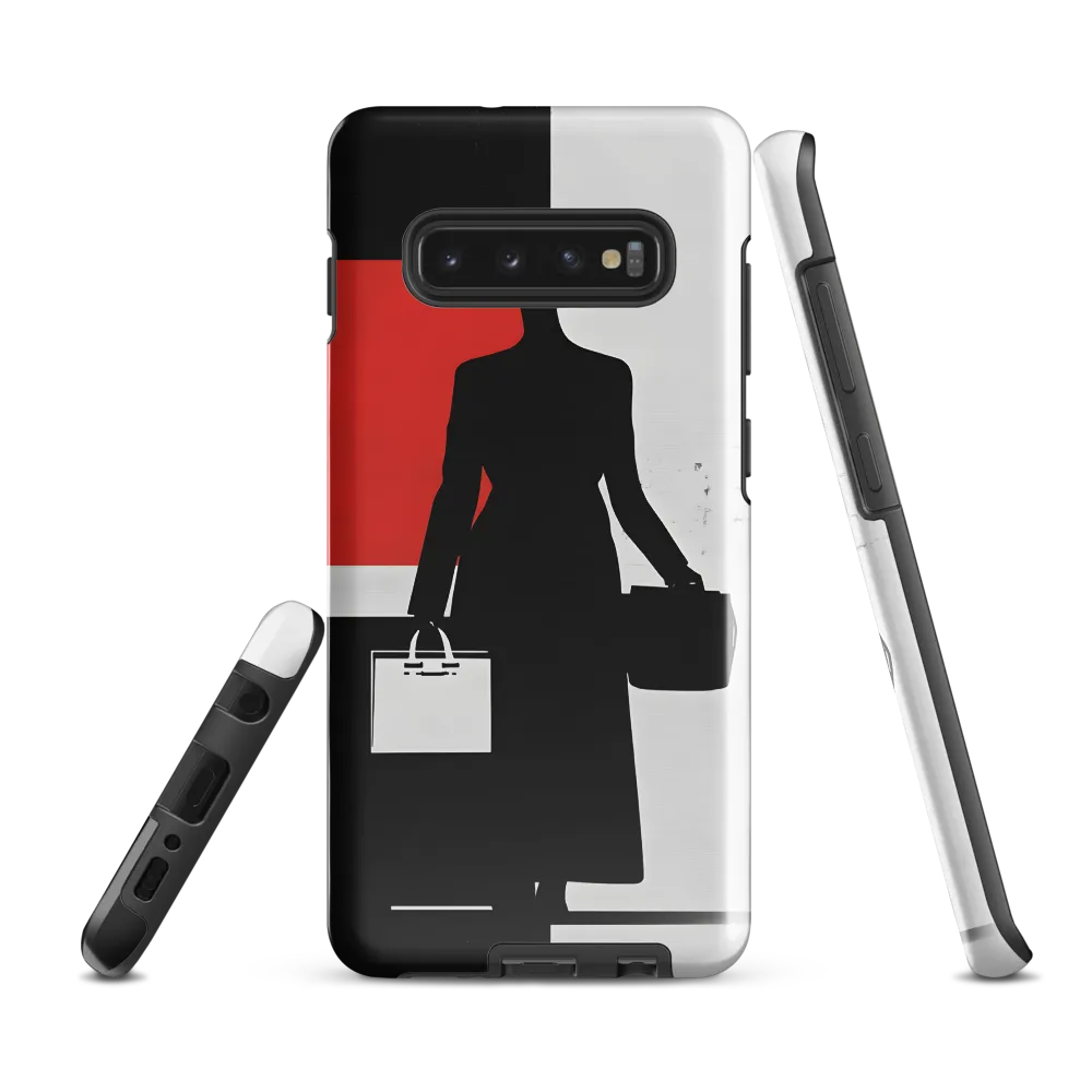 Silhouette of Elegance | Phone Case |  S10 Plus | Tough Case | Glossy