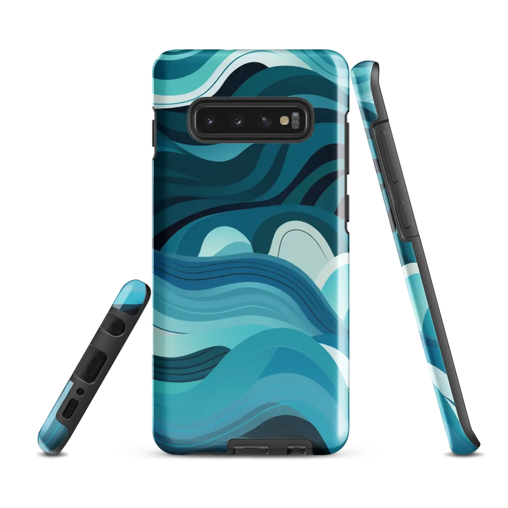 Ebb and Flow | Phone Case |  S10 Plus | Tough Case | Glossy