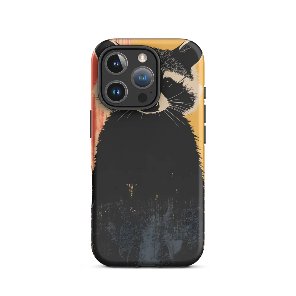 Whimsical Raccoon Portrait