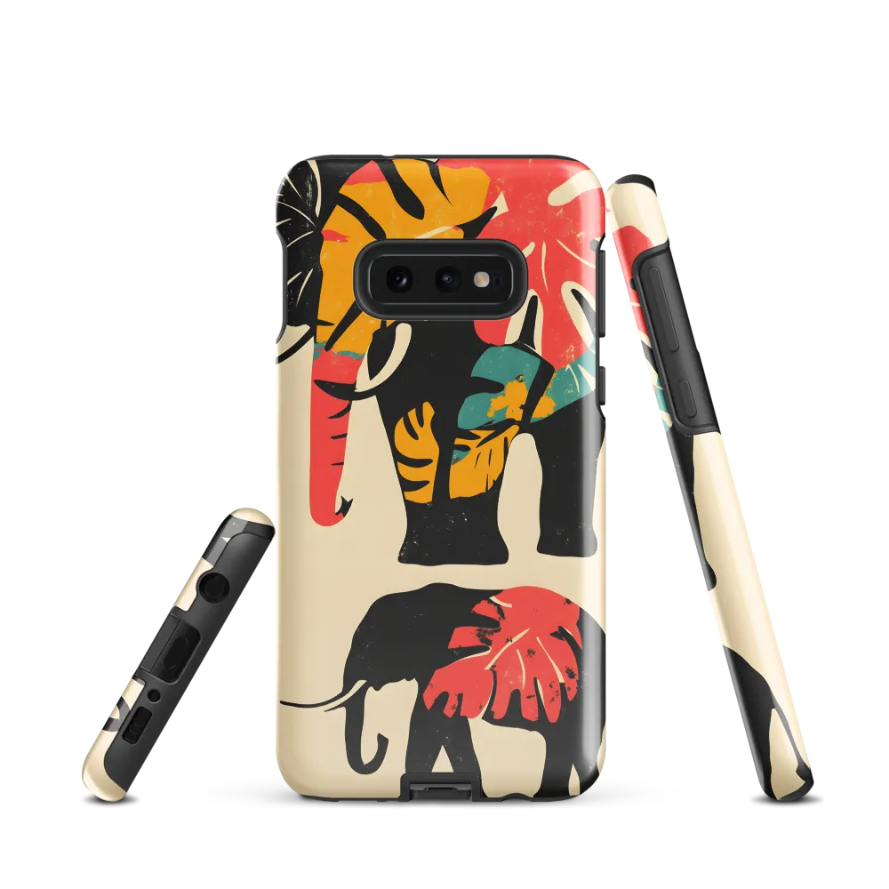 Tropical Elegance: The Elephant's Dance