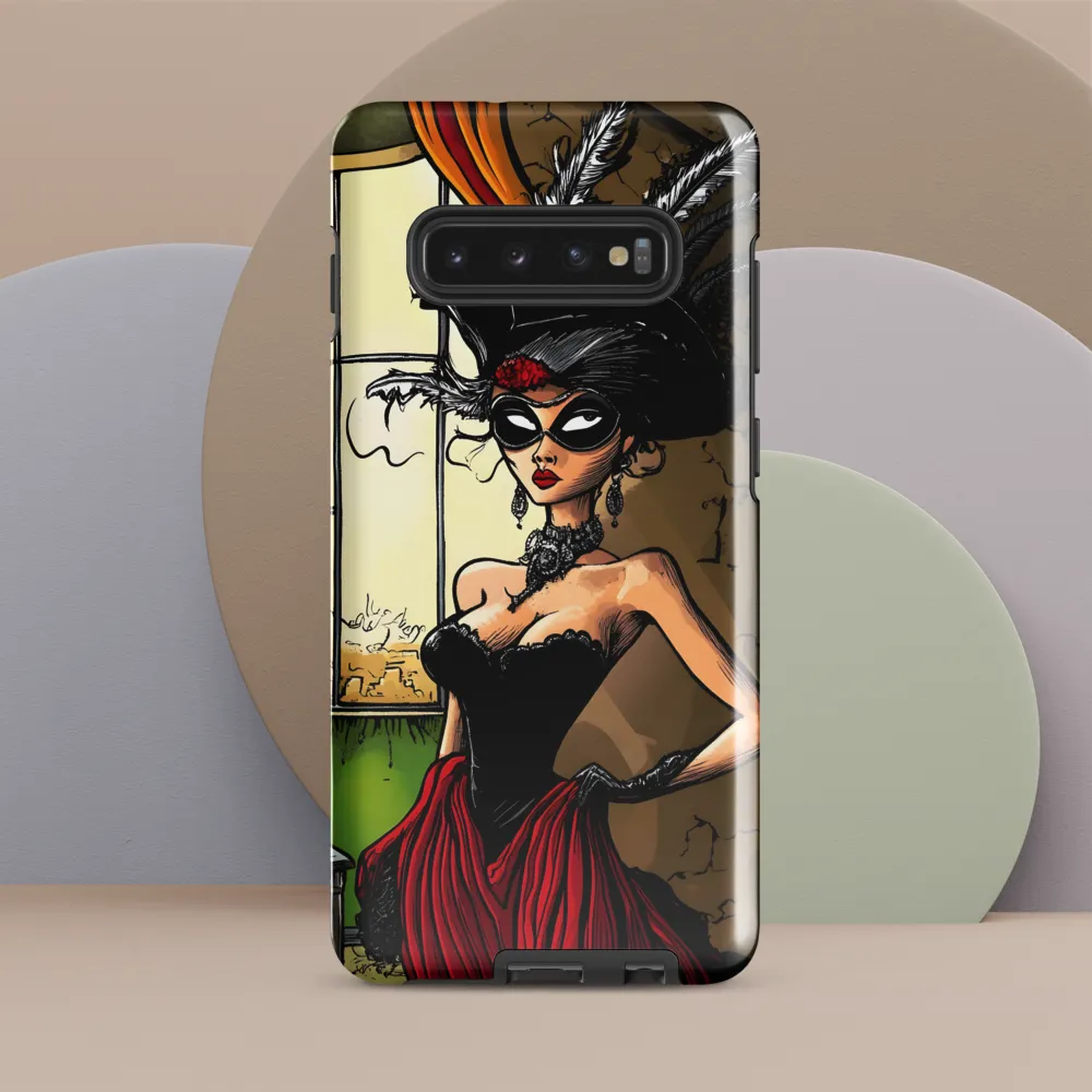 Chic Enigma | Phone Case |  S10 Plus | Tough Case | Glossy