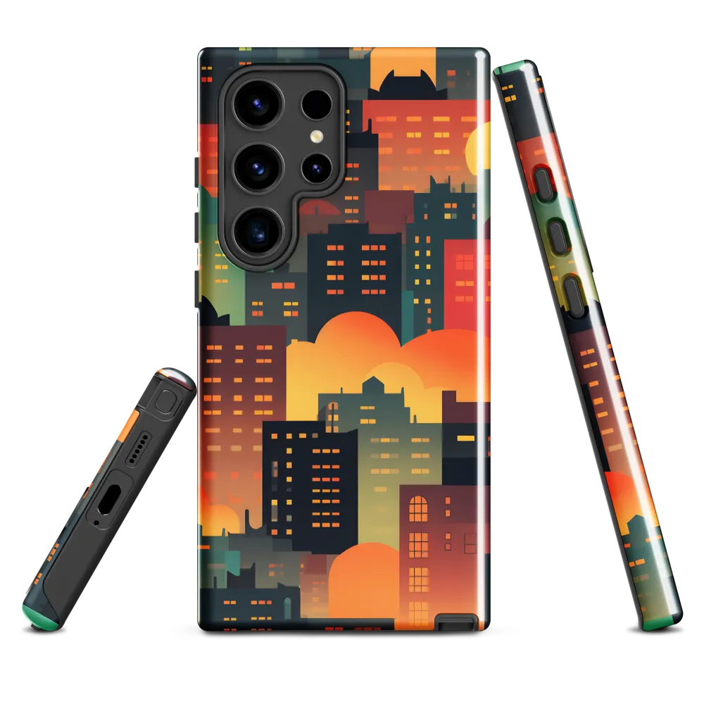 Twilight in the Concrete Jungle | Phone Case |  S24 Ultra | Tough Case | Glossy