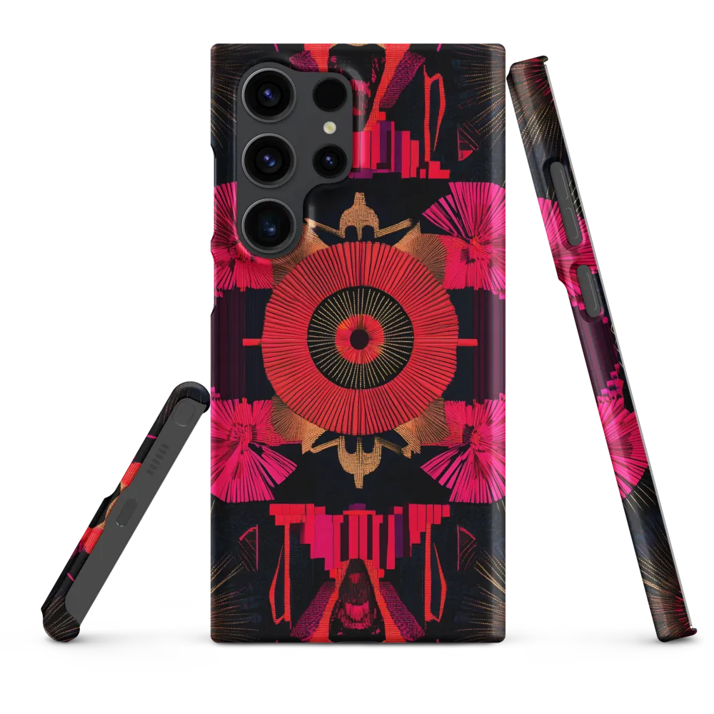 Dynamic Geometric Symphony | Phone Case |  S23 Ultra | Snap Case | Matte