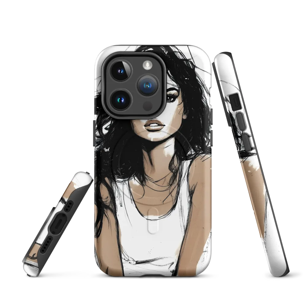 Whispers of Elegance | Phone Case |  14 Pro | MagSafe® Tough Case | Matte