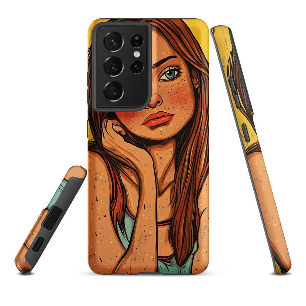 Panel Portrait: Sunlit Freckles