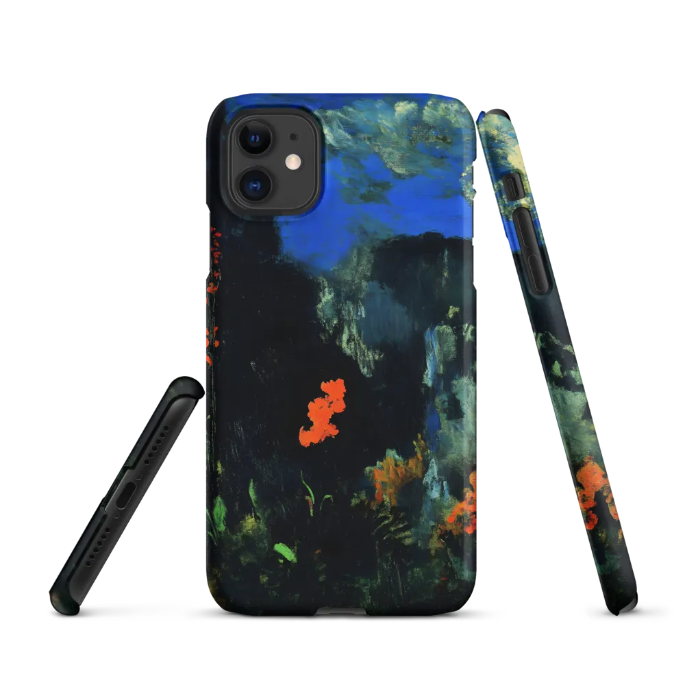 Serene Landscape in Bloom | Phone Case |  11 | Snap Case | Matte