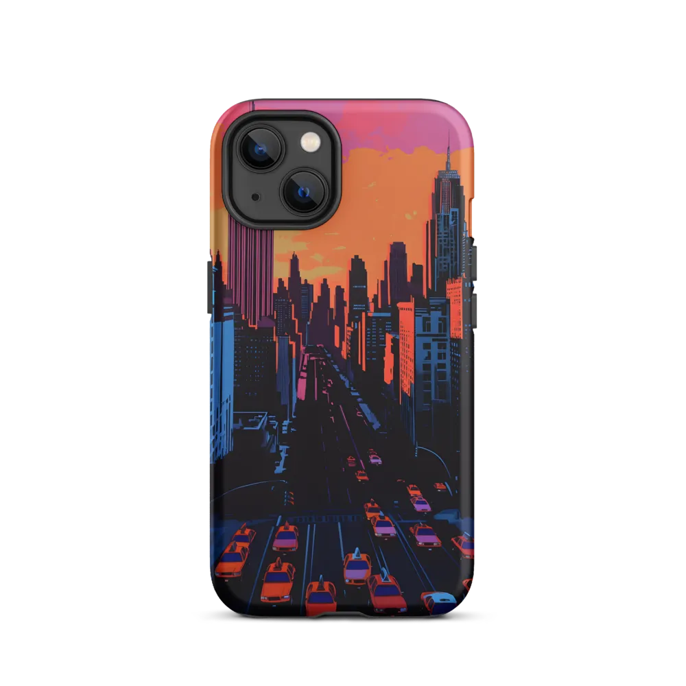 Sunset Over Skyscrapers