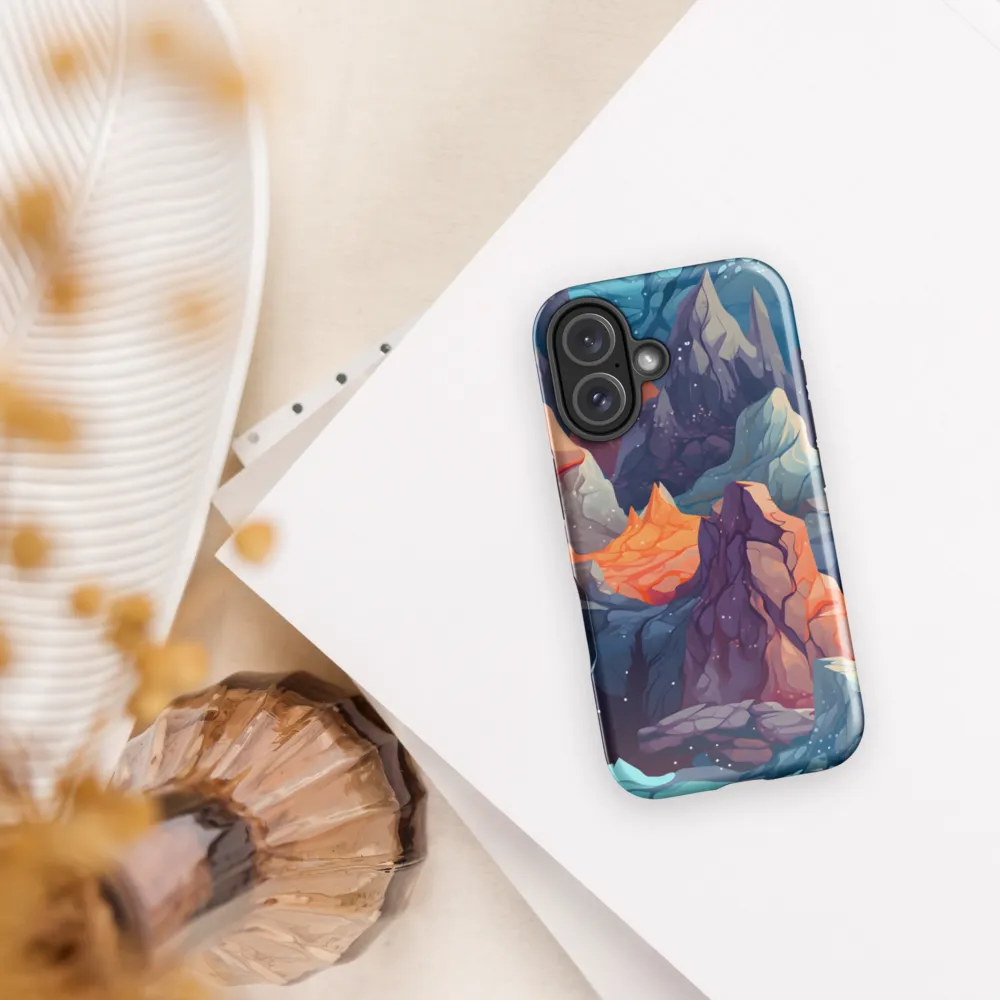 Mystical Peaks of Imagination | Phone Case |  16 | Tough Case | Glossy