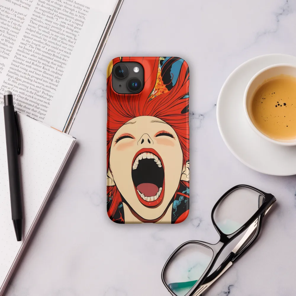 Eruption of Emotion | Phone Case |  15 Plus | Snap Case | Matte