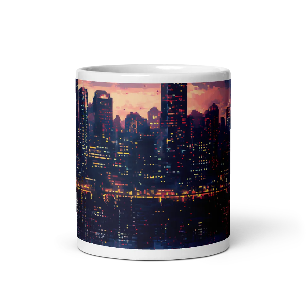 City Lights of Nostalgia | Mug with White inside | 11 oz