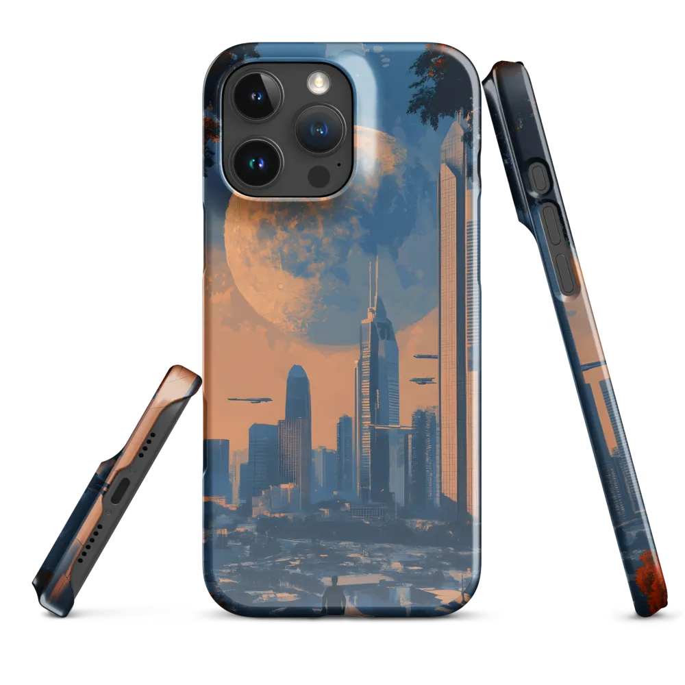 Observation Point — Moon over the Neo‑Metropolis