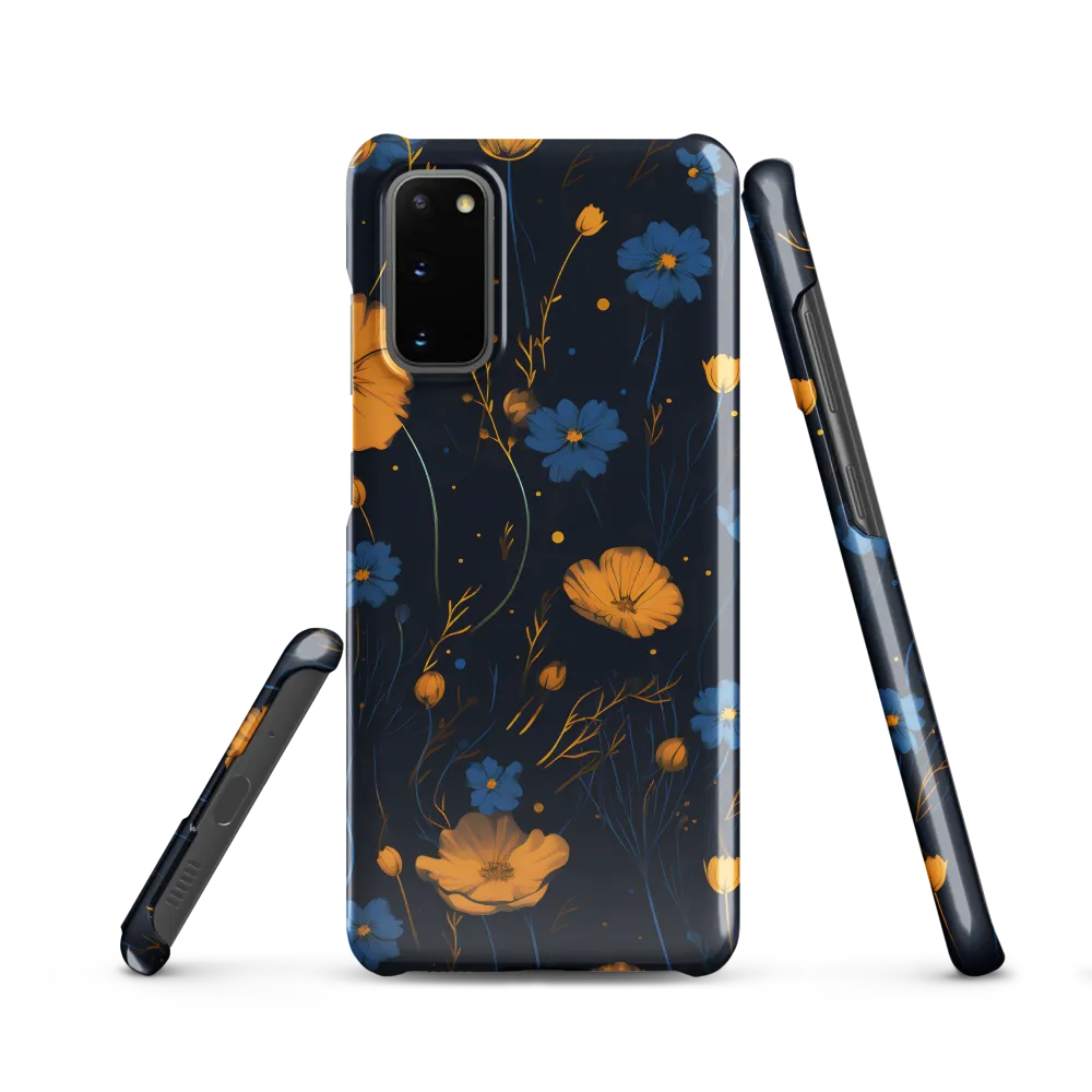 Nocturnal Blossoms | Phone Case |  S20 | Snap Case | Glossy