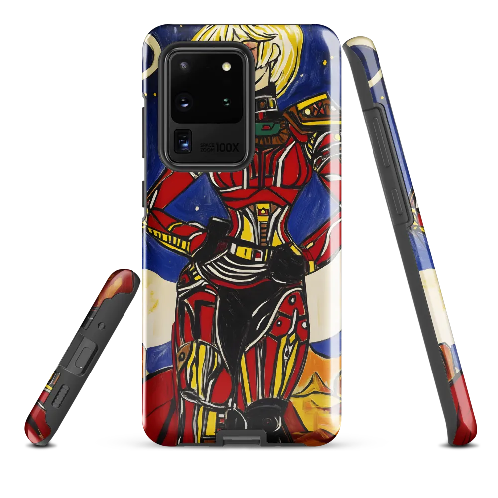 The Defiant Warrior | Phone Case |  S20 Ultra | Tough Case | Glossy