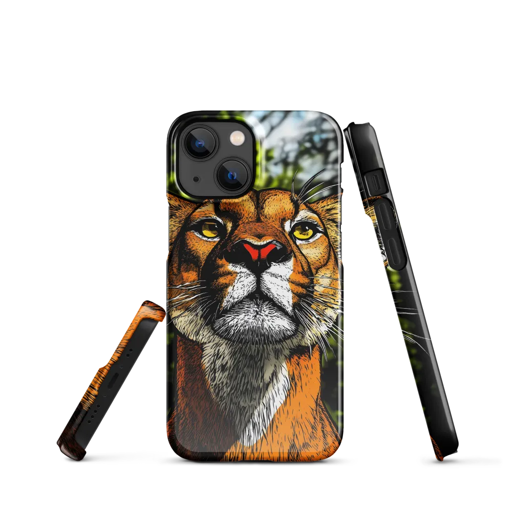 Regal Gaze: The Lioness in Focus