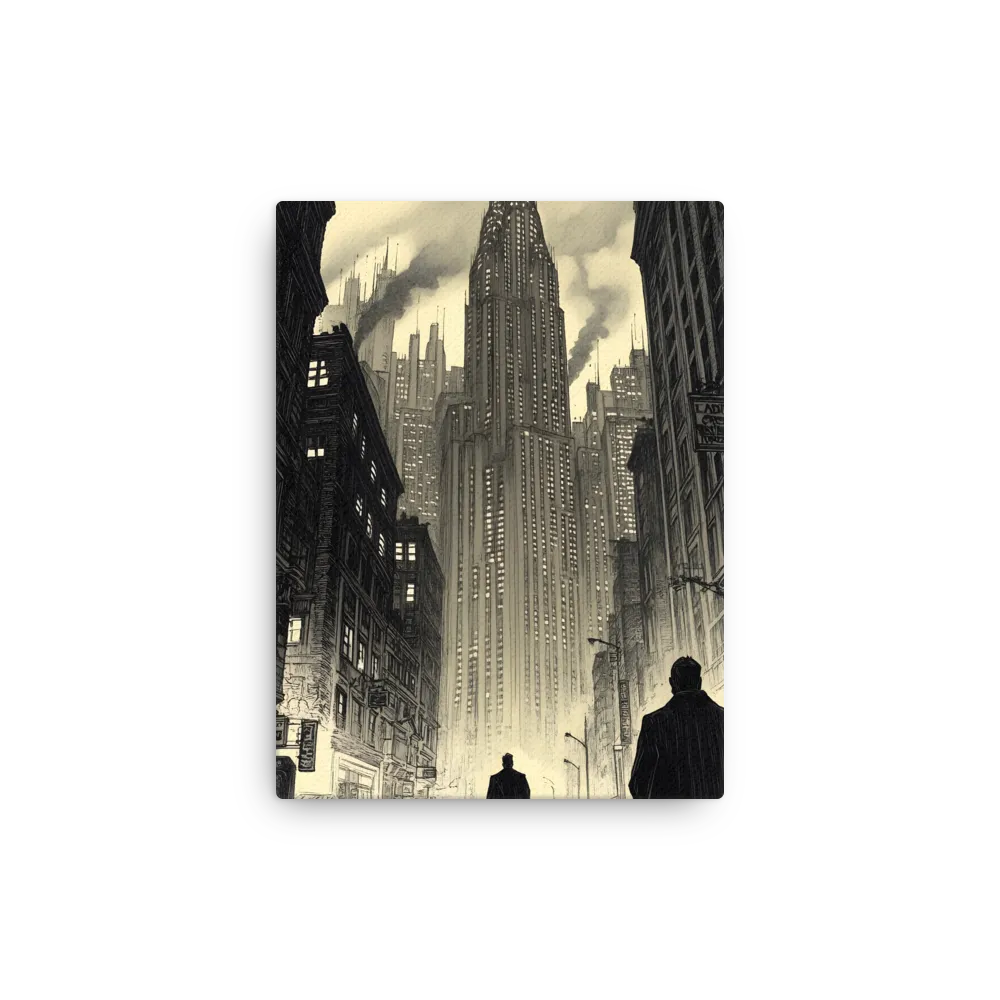 Echoes of the City | Thin Canvas | 9″×12″