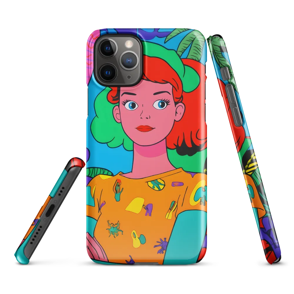 Tropical Vibes: A Playful Portrait