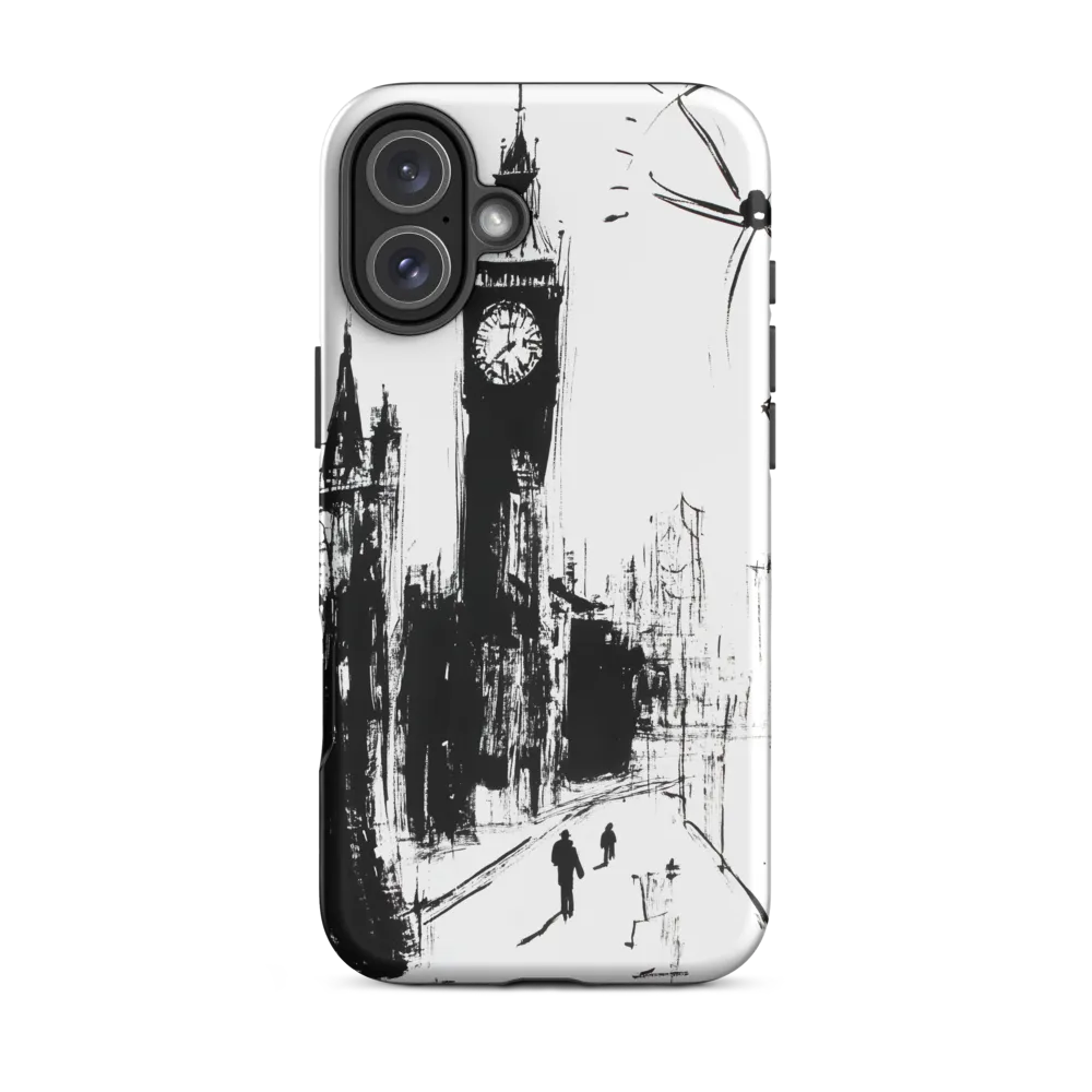 Clock Tower in Motion