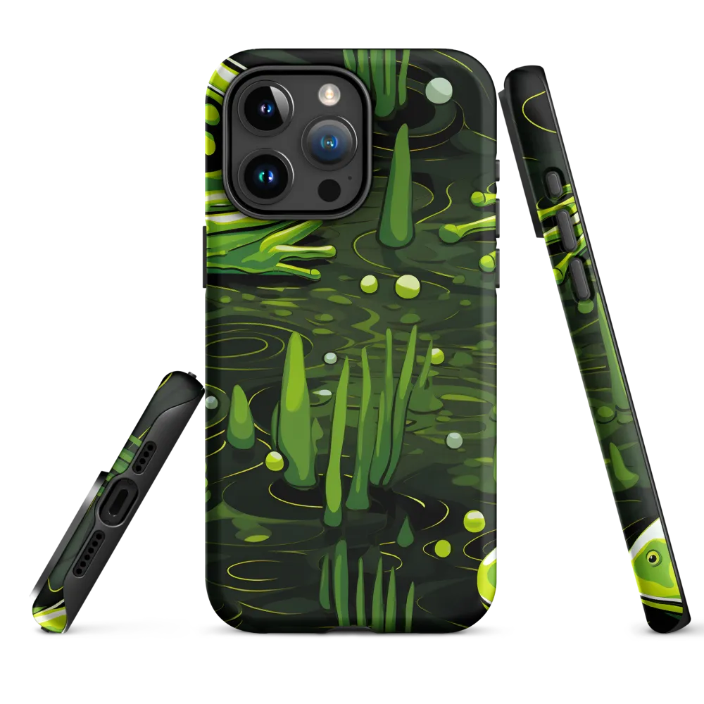 Green Harmony: Life Beneath the Surface