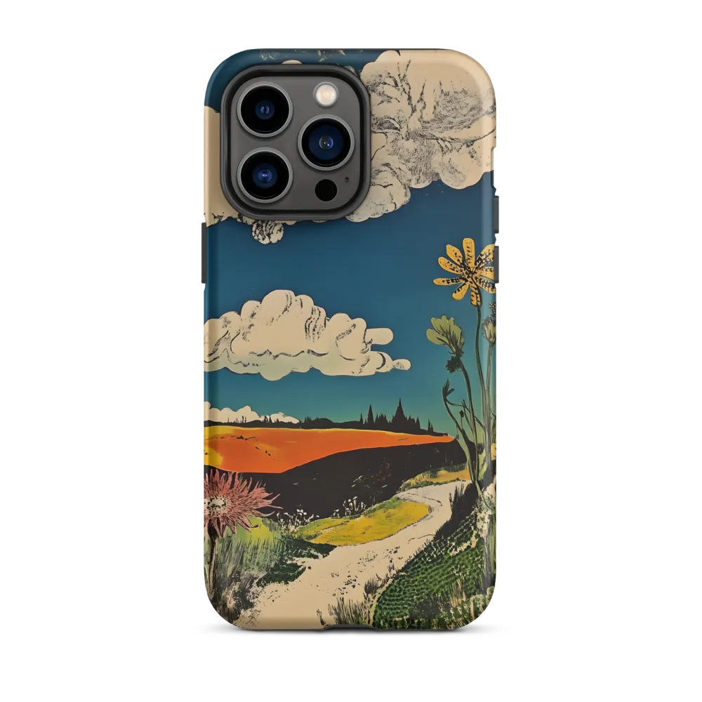 Surreal Blooming Landscape