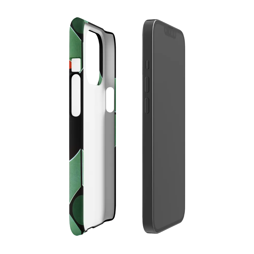 Modular Green Panels with Red Discs