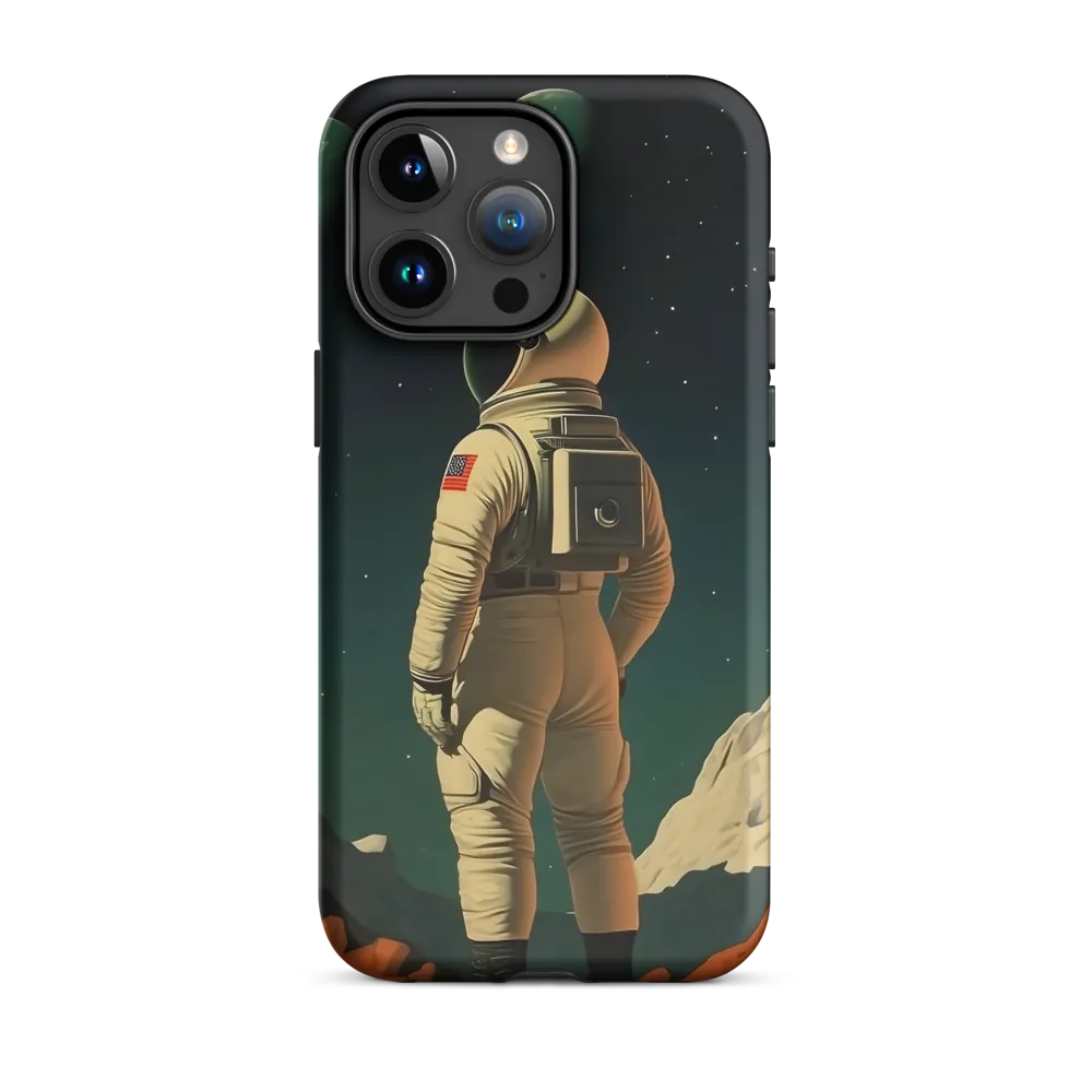 Beyond the Horizon: An Astronaut's Journey | Phone Case |  15 Pro Max | Tough Case | Matte