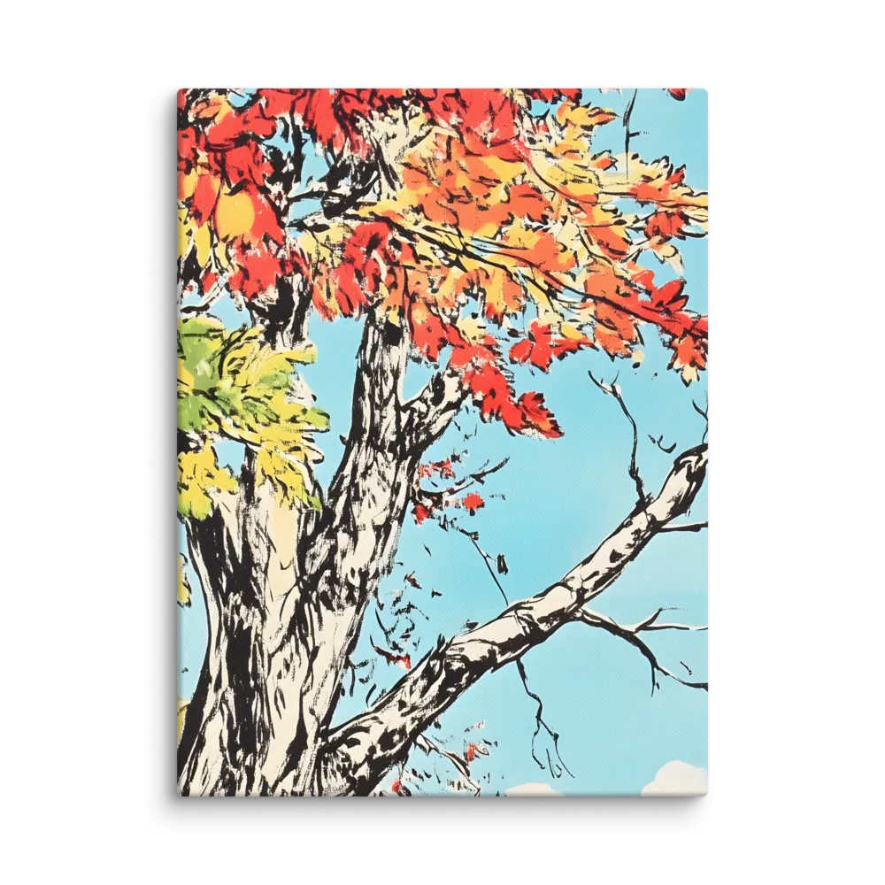Autumn's Embrace | Canvas | 12″×16″