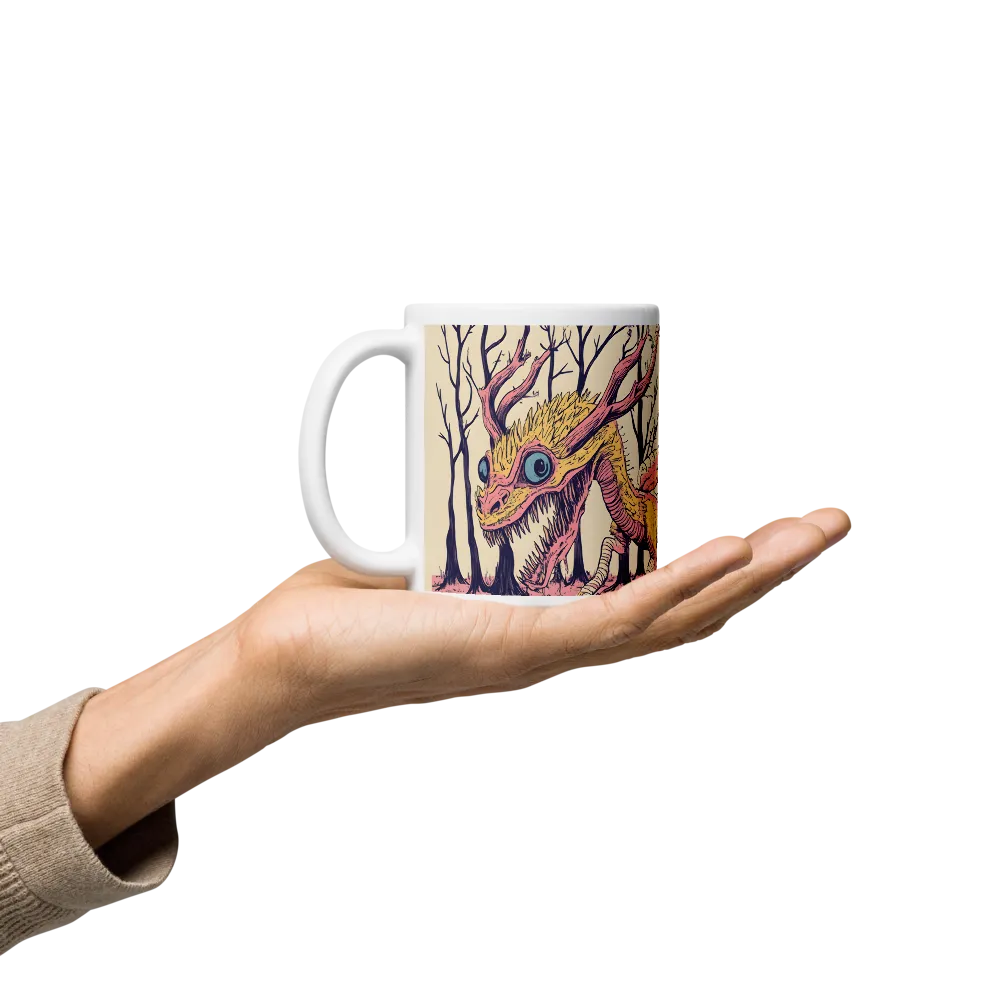 The Enigmatic Dragon of the Desolate Forest | Mugs | Multiple Sizes & Colors