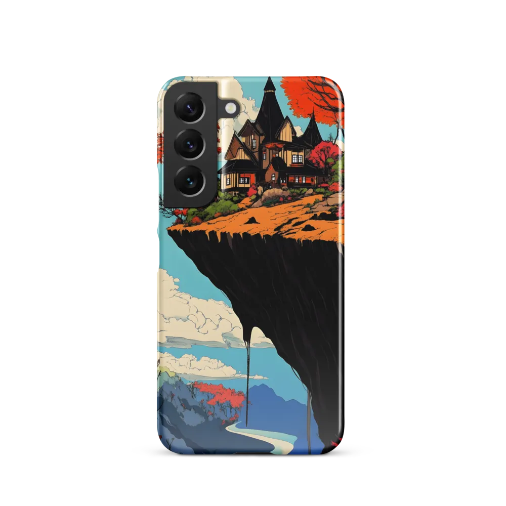 Whispers of the Cliff House | Phone Case |  S22 | Snap Case | Glossy