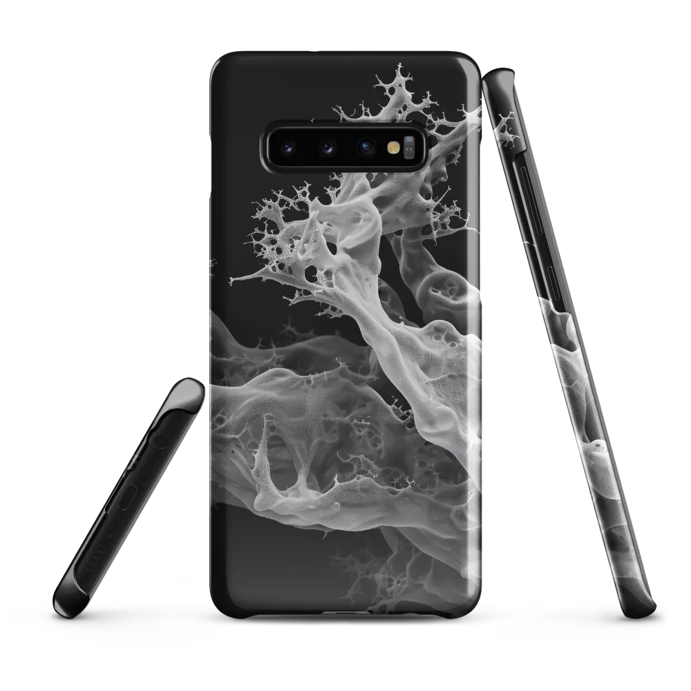 Ethereal Fractals: An Abstract Exploration | Phone Case |  S10 Plus | Snap Case | Glossy