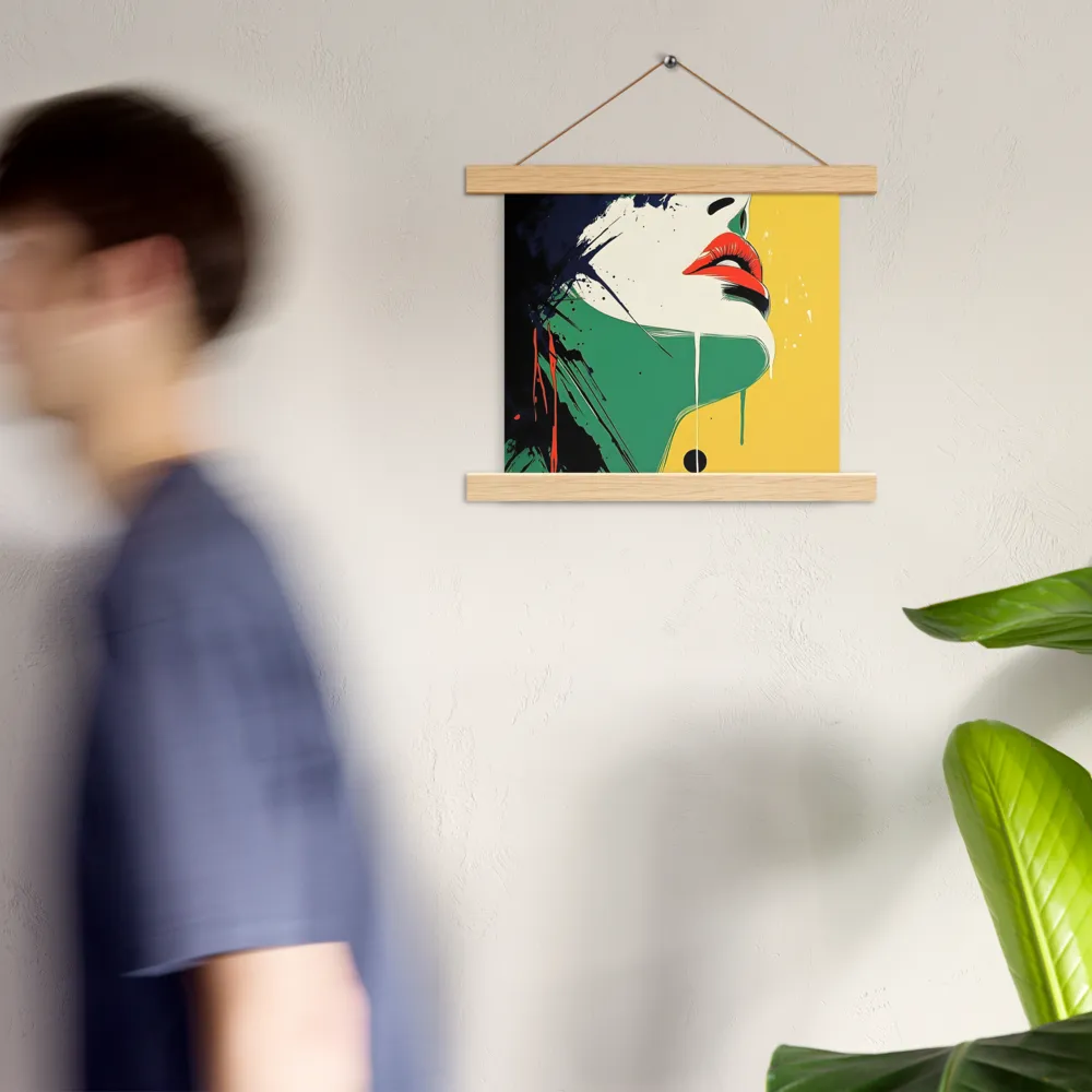 Bold Reflections: A Pop Art Portrait