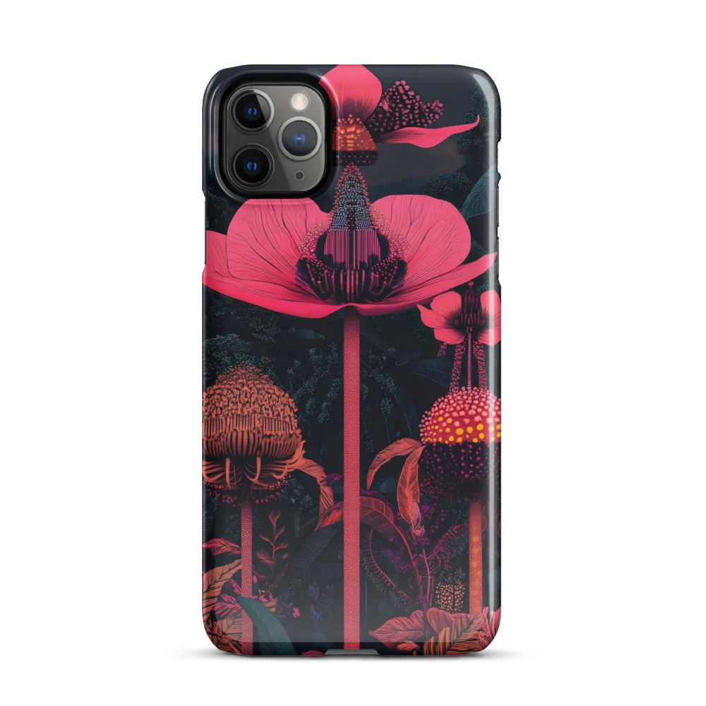 Mystical Flora in Surreal Bloom | Phone Case |  11 Pro Max | Snap Case | Glossy