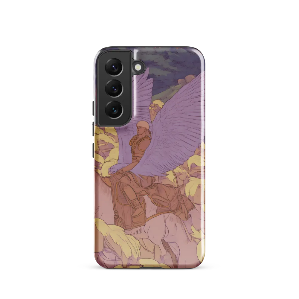 The Winged Guardian | Phone Case |  S22 | Tough Case | Glossy