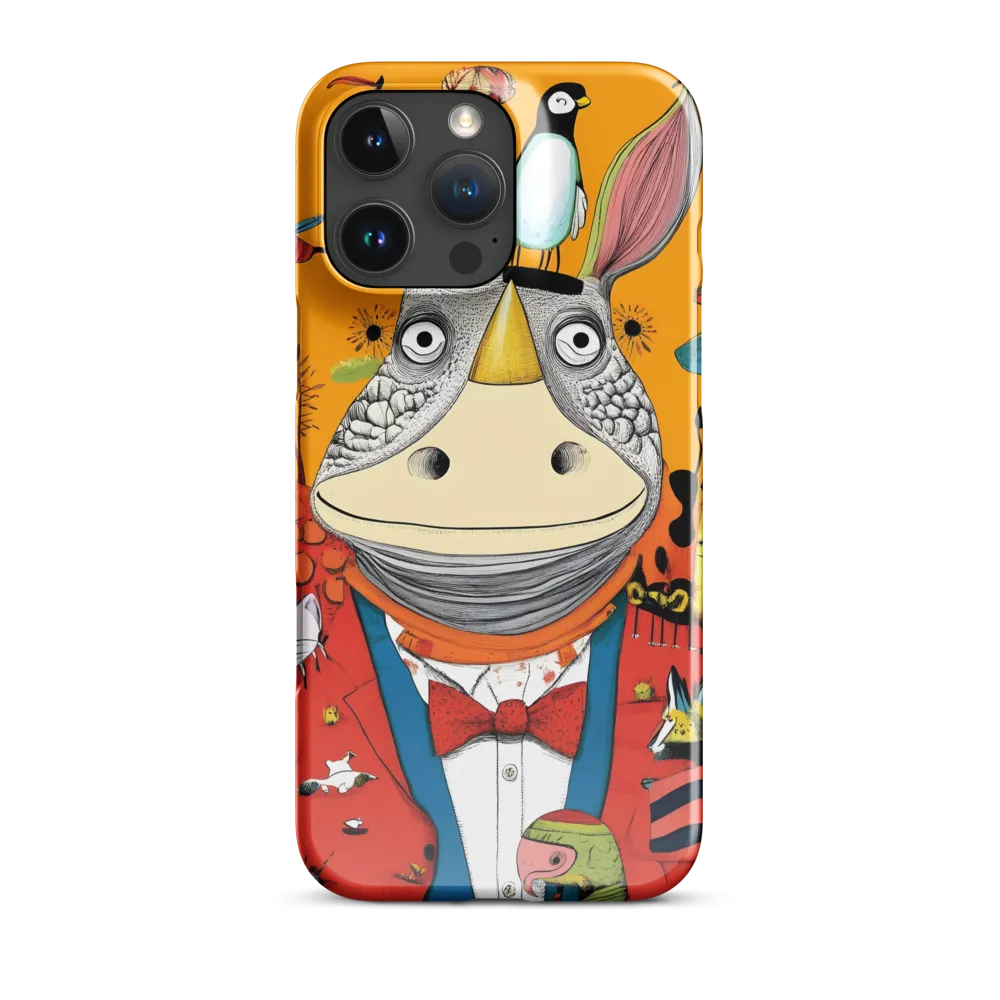 Whimsical Rhinoceros: A Playful Encounter