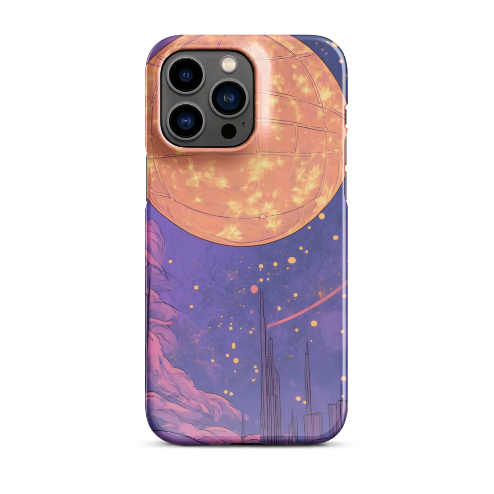 Celestial Cityscape: A Dance of Colors