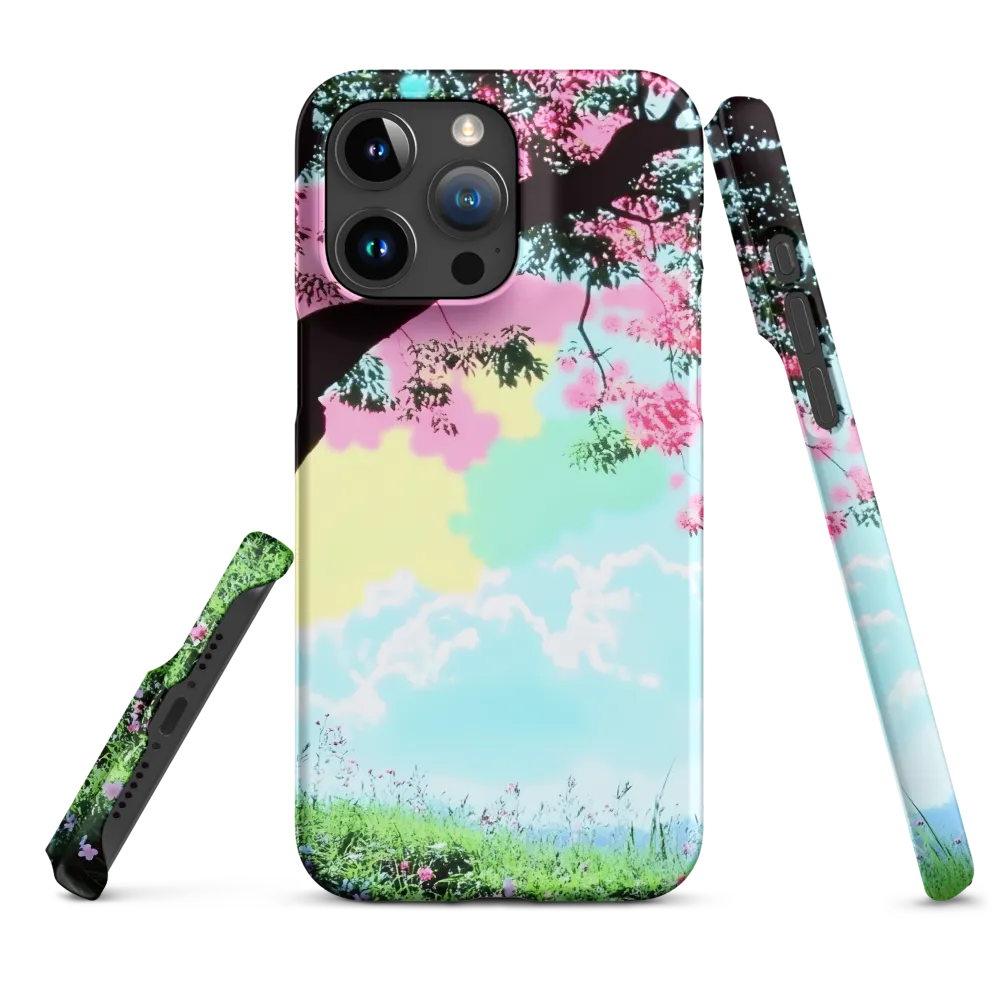 Pastel Dreams: A Surreal Tree Landscape