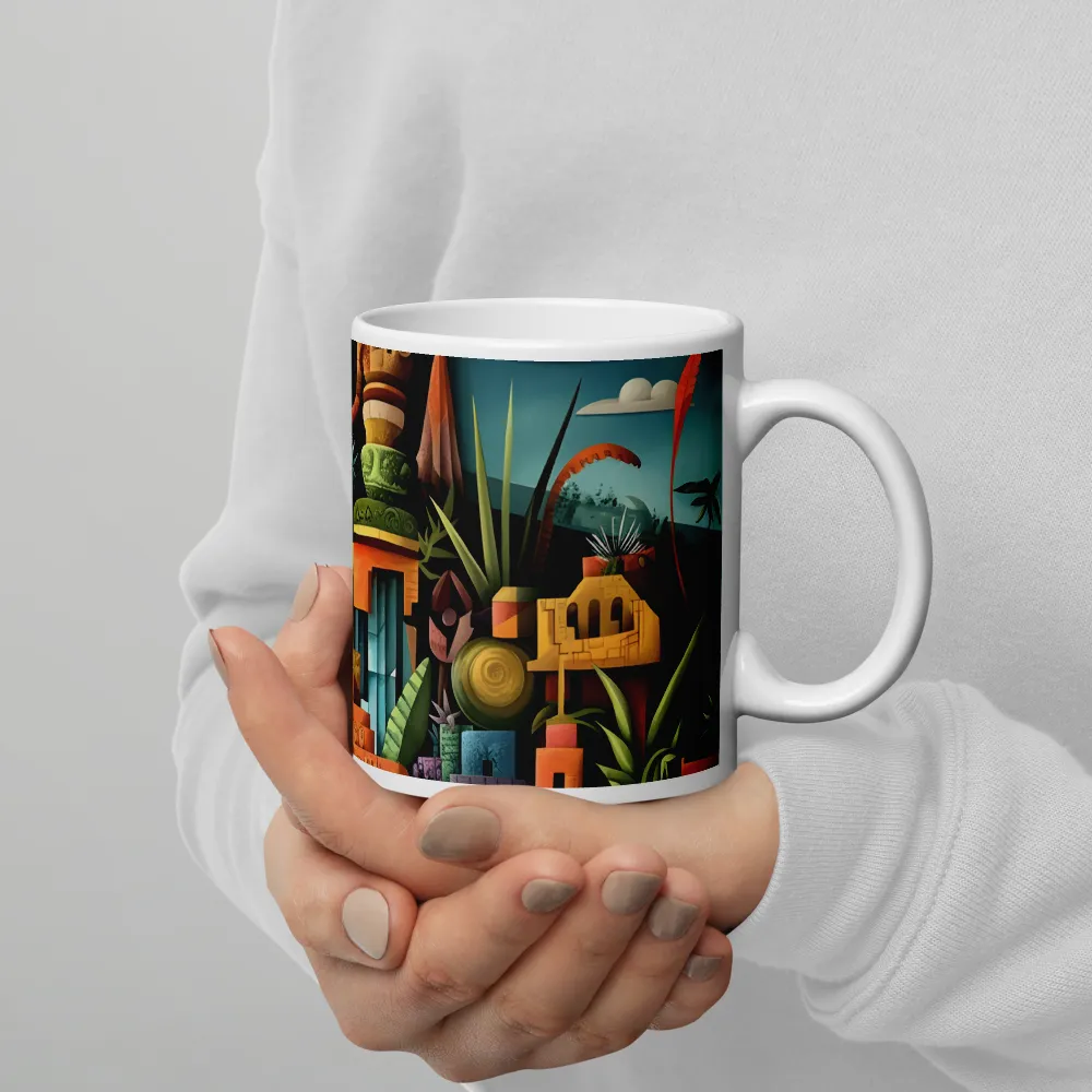 Embrace of the Mythical Landscape | Mugs | Multiple Sizes & Colors