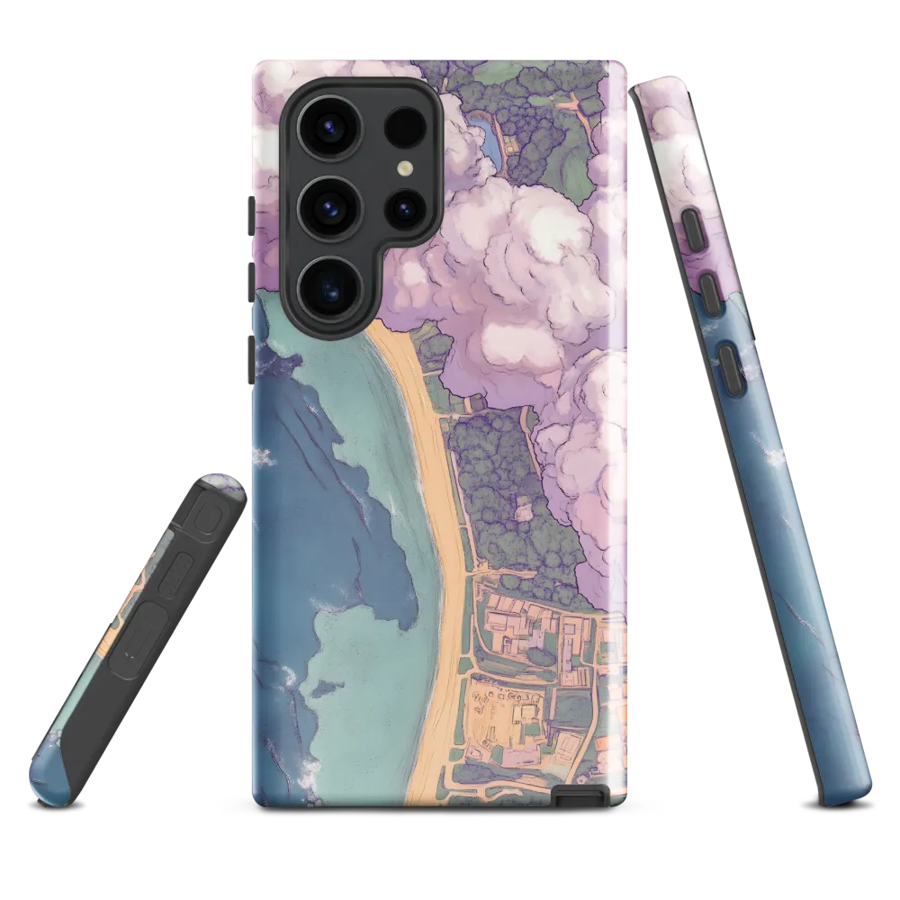 Serenity Over the Coast | Phone Case |  S23 Ultra | Tough Case | Glossy