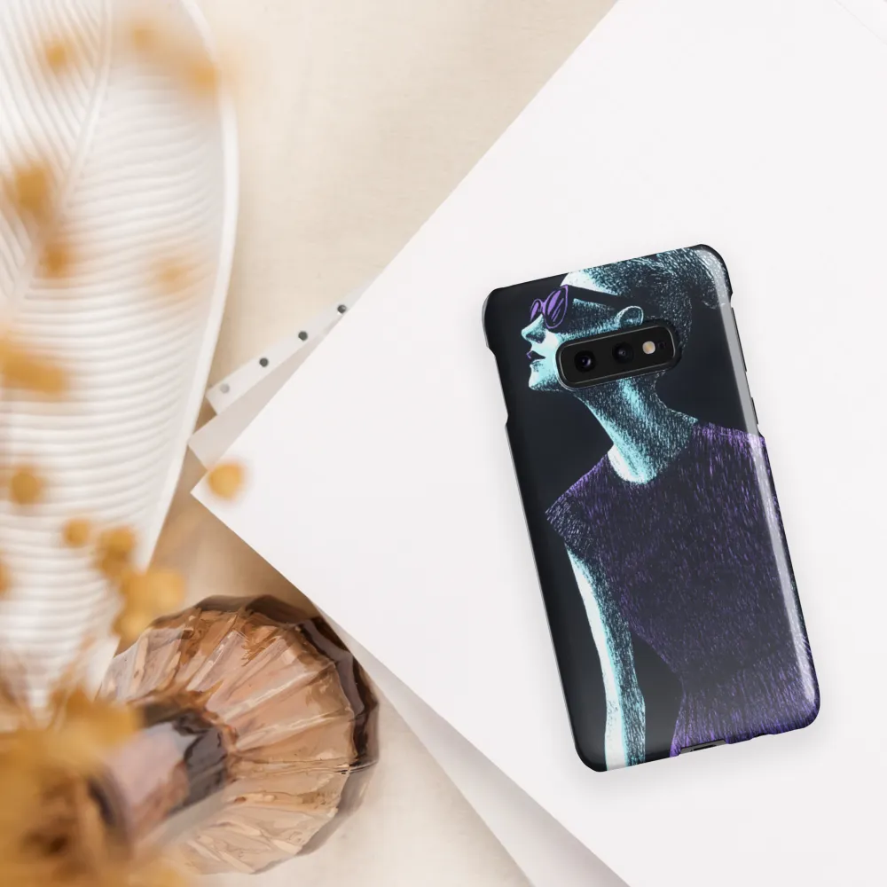 Contemplative Elegance | Phone Case |  S10e | Snap Case | Glossy
