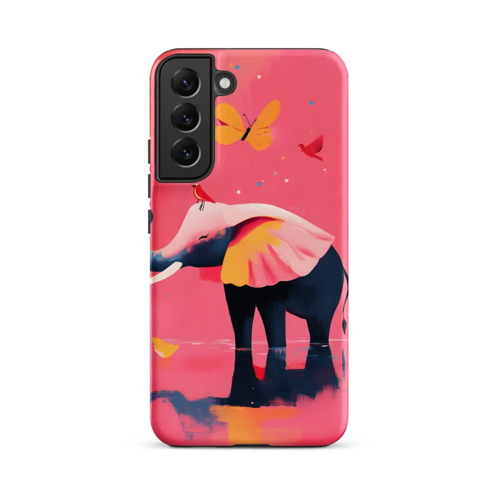 Whimsical Serenity: The Playful Elephant
